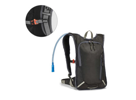 MOUNTI. Sportrucksack mit Wassertank 420D 2 L bedrucken