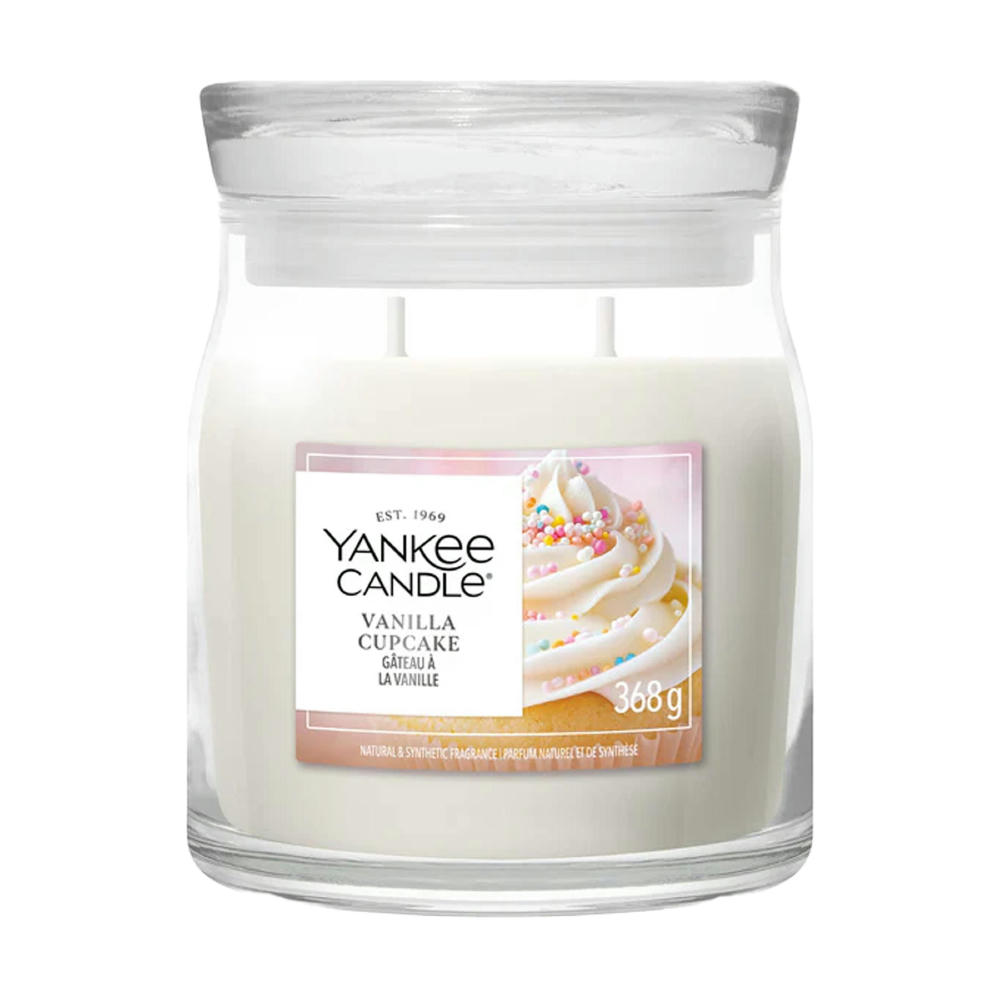 Product image Yankee Candle Vanilla Cupcake Medium Jar Duftkerze Werbeartikel
