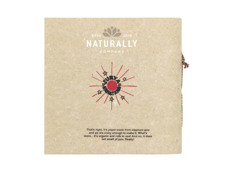 Elephant Poo Notebook Large Notizbuch Werbeartikel