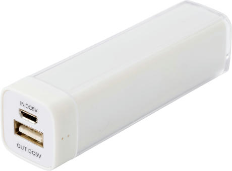 Powerbank aus ABS-Kunststoff Nia bedrucken