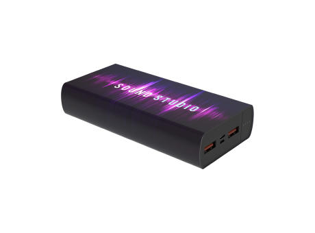 Powerit-Now Powerbank QC3.0 20W 20000 mAh Black bedrucken