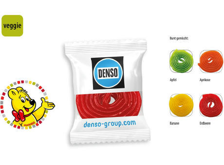 Product image HARIBO Fruchtschnecke Werbetüte, 1 Stück, Inhalt: HARIBO Fruchtschnecke Werbeartikel