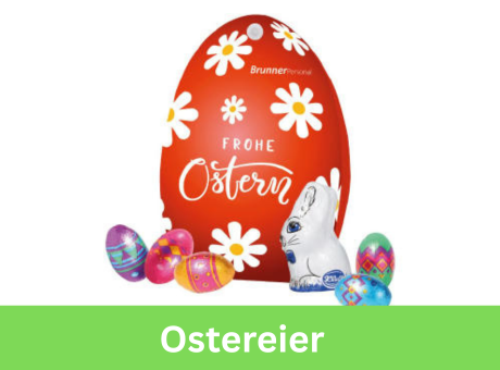 Ostereier als Werbeartikel mit Logo bedrucken