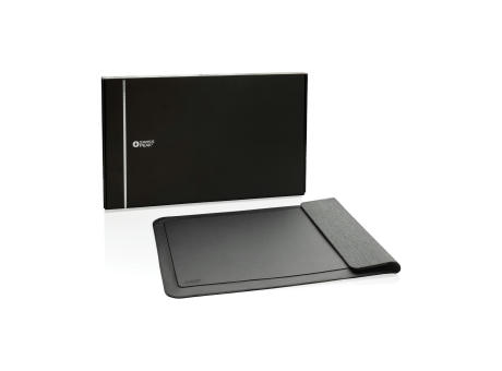 Swiss Peak magnet. 15,6" Laptop-Sleeve mit 15W Ladefunktion Werbeartikel