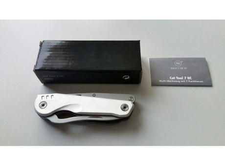 Multifunktions-Werkzeug "Cut Tool 7 HC silber" Werbeartikel