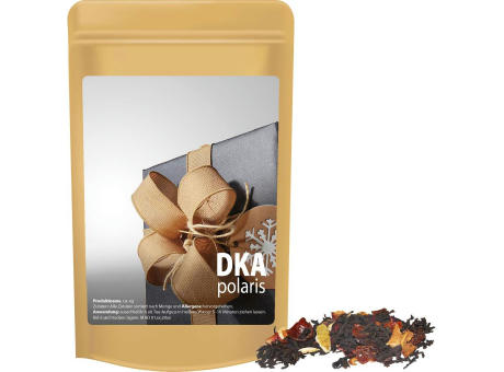 Product image Weihnachts Schwarztee, ca. 20g, Standbeutel Mini Werbeartikel