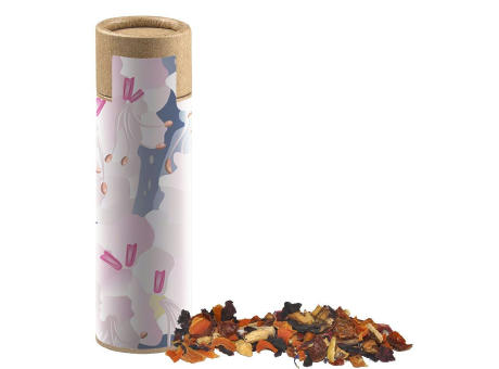 Product image Kaminfeuer Tee, ca. 10g, Kraftpapierrolle Werbeartikel