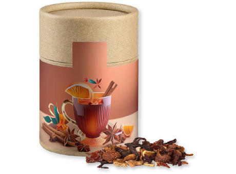 Product image Glühweingewürz fein, ca. 60g, Kraftpapierdose Midi Werbeartikel