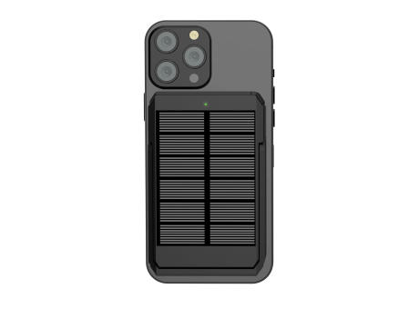 Skywave 5000mah Solar Powerbank, 10W Wireless aus rPlastik bedrucken