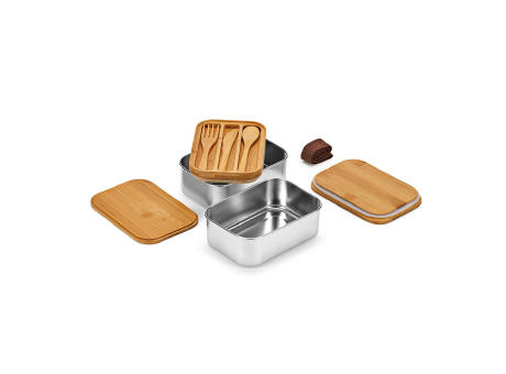 Vermeer Lunchbox Bambus 1480 ml  Werbeartikel