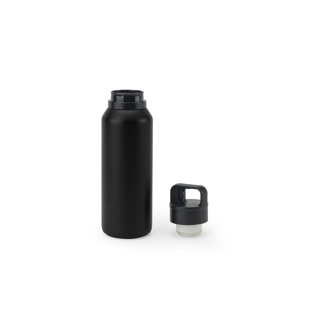 NICKLAUS. Edelstahlflasche (91% recycelt) mit vakuumisolierter Doppelwand 590 mL Werbeartikel