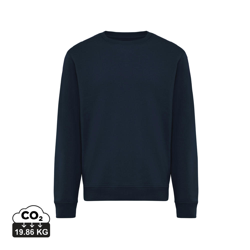 IQONIQ Torla Rundhals-Pullover aus recycelter Baumwolle Werbeartikel