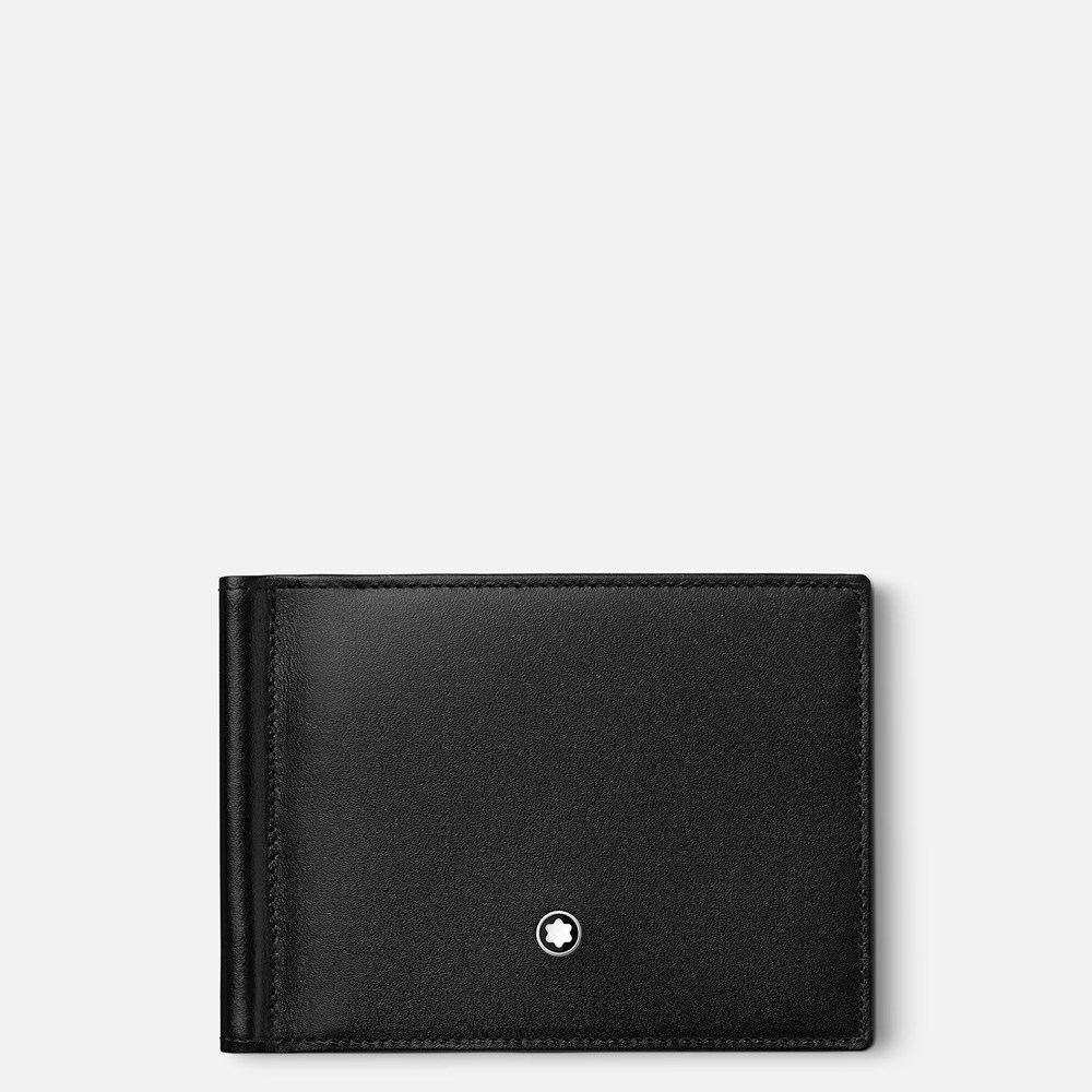 Product image Montblanc MST Wallet 6cc Money Clip Black Werbeartikel
