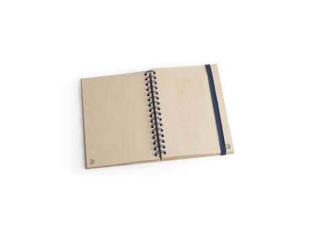 PROUST. A5 Notizbuch mit Ringen, fester Einband, aus Zuckerrohrpapier (80% zuckerrohr) mit unbedruckte Seiten Werbeartikel