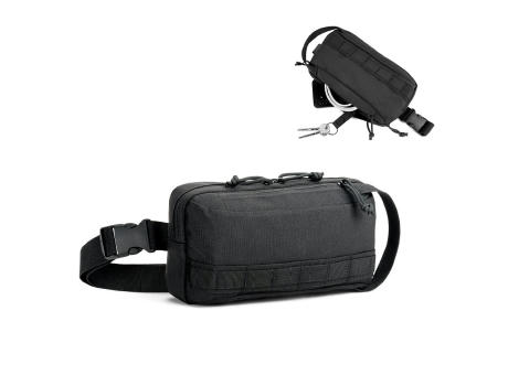 EDINBURGH. Gürteltasche aus hochdichtem 600D-Recyclingpolyester und 210D-Recyclingpolyesterfutter bedrucken