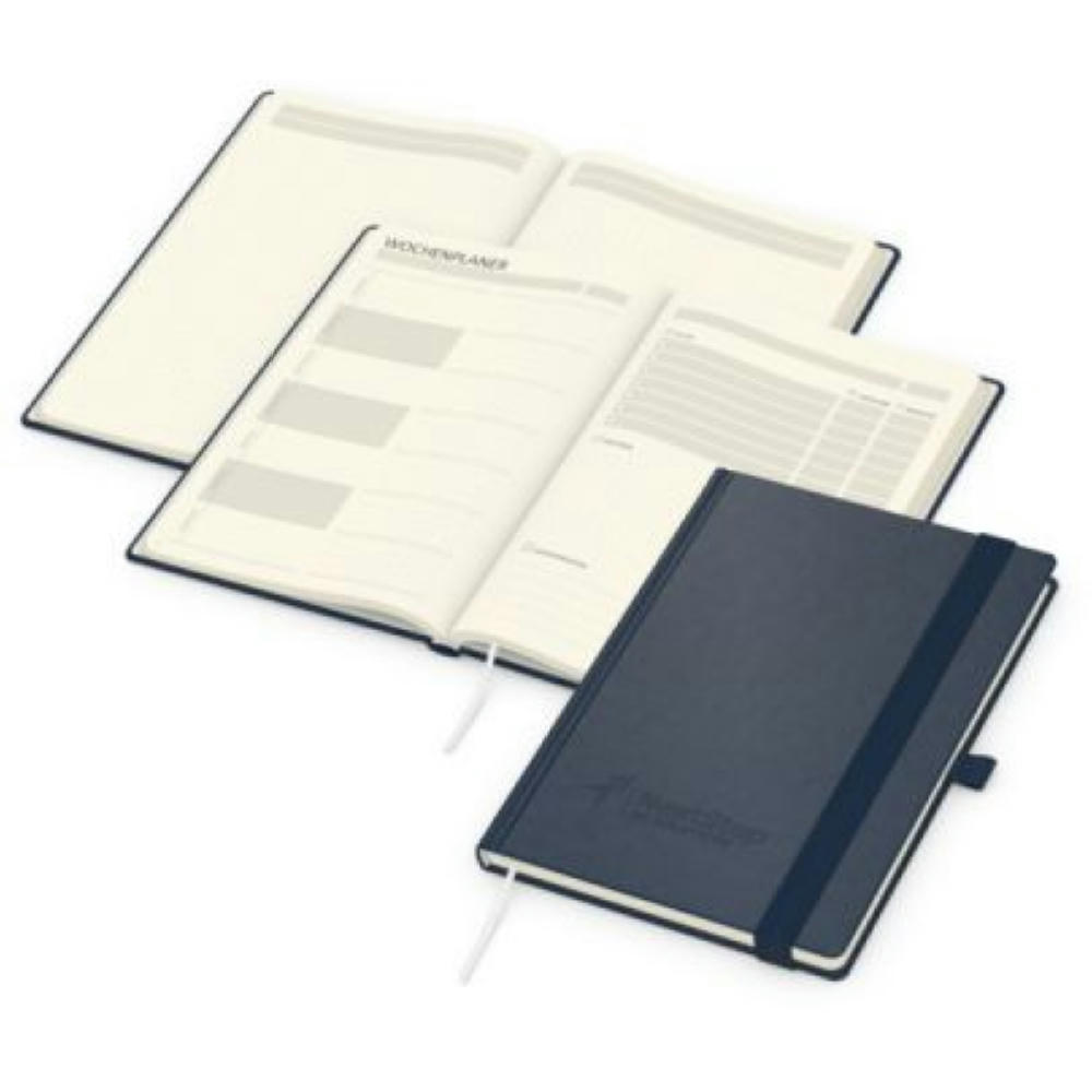 Notizbuch Hardcover orgaLine Mainbook Wochenplaner To-dos Prioritäten Ideen Werbeartikel