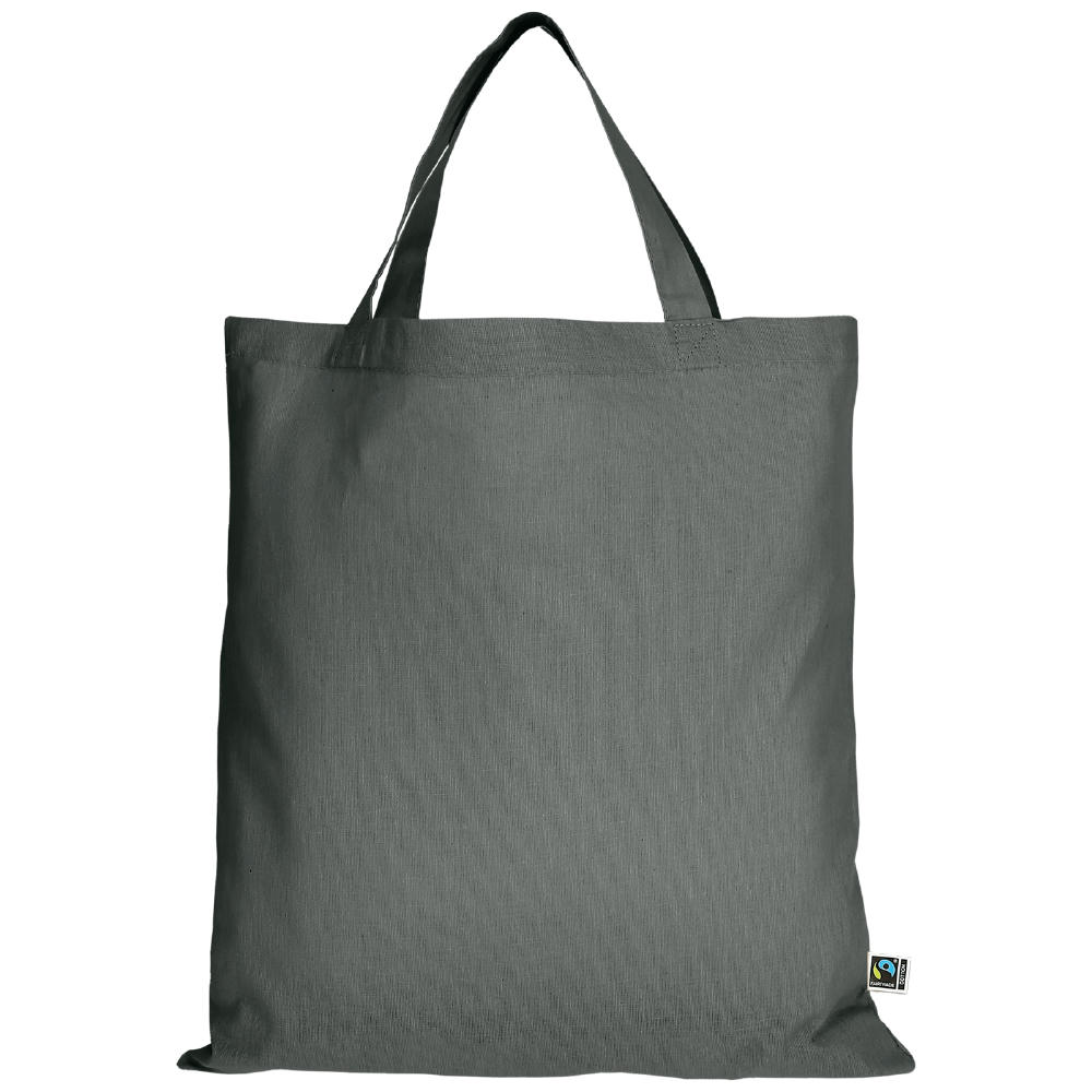 T15001-TEXXILLA Tasche aus Fairtrade-zertifizierter Baumwolle mit zwei kurzen Henkeln, ca. 140 g/m², ca. 38 x 42 cm Werbeartikel
