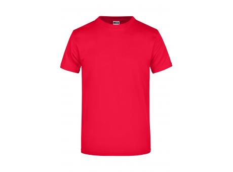 Round-T Heavy (180g/m²) - Komfort-T-Shirt aus strapazierfähigem Single Jersey bedrucken