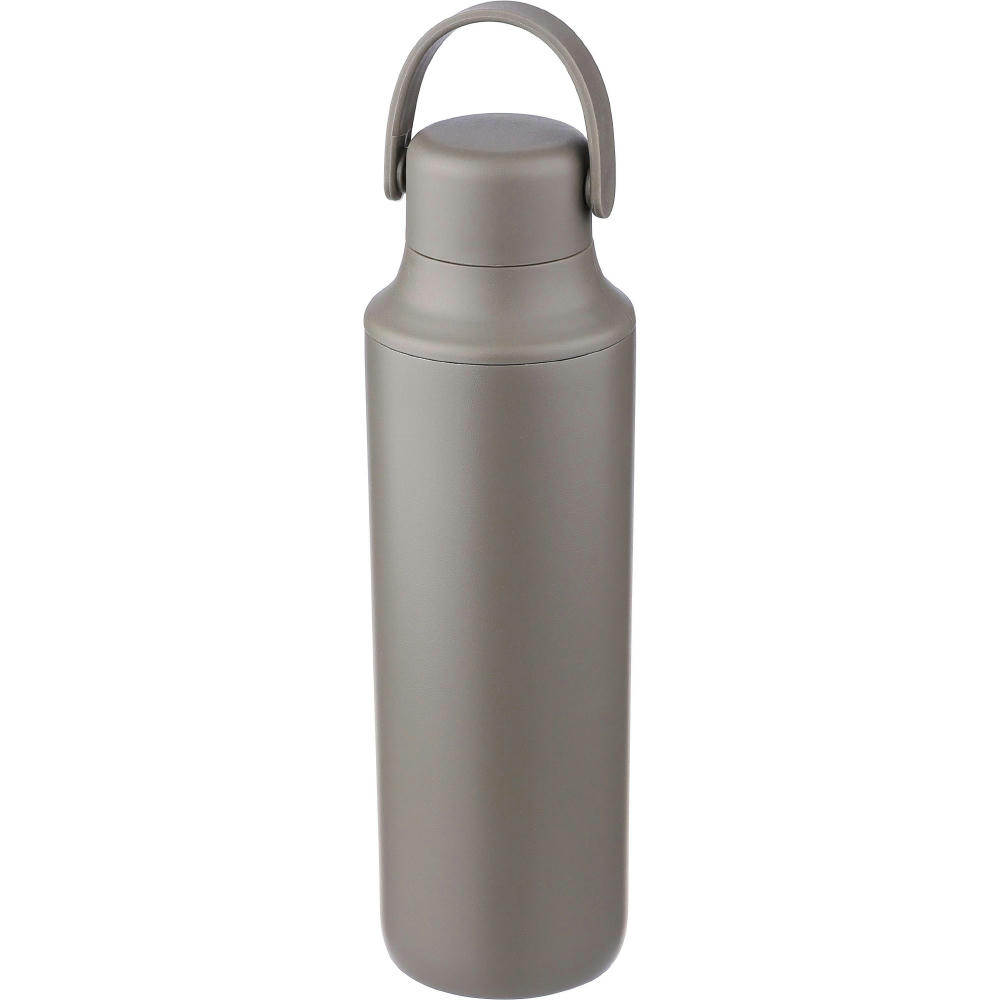 Doppelwandige Edelstahl-Trinkflasche (500 ml) Omari Werbeartikel