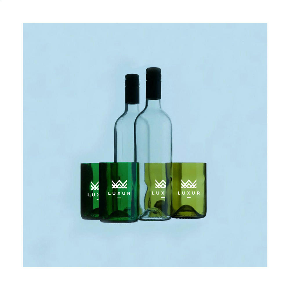 Rebottled® Tumbler 2-pack Trinkgläsern Werbeartikel