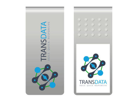 ROMINOX® Mehrweg-Büroklammer Straight Clip XL ohne Noppen, idealer Mailingartikel für Dokumente, bis zu 35 Seiten Klemmkraft Werbeartikel