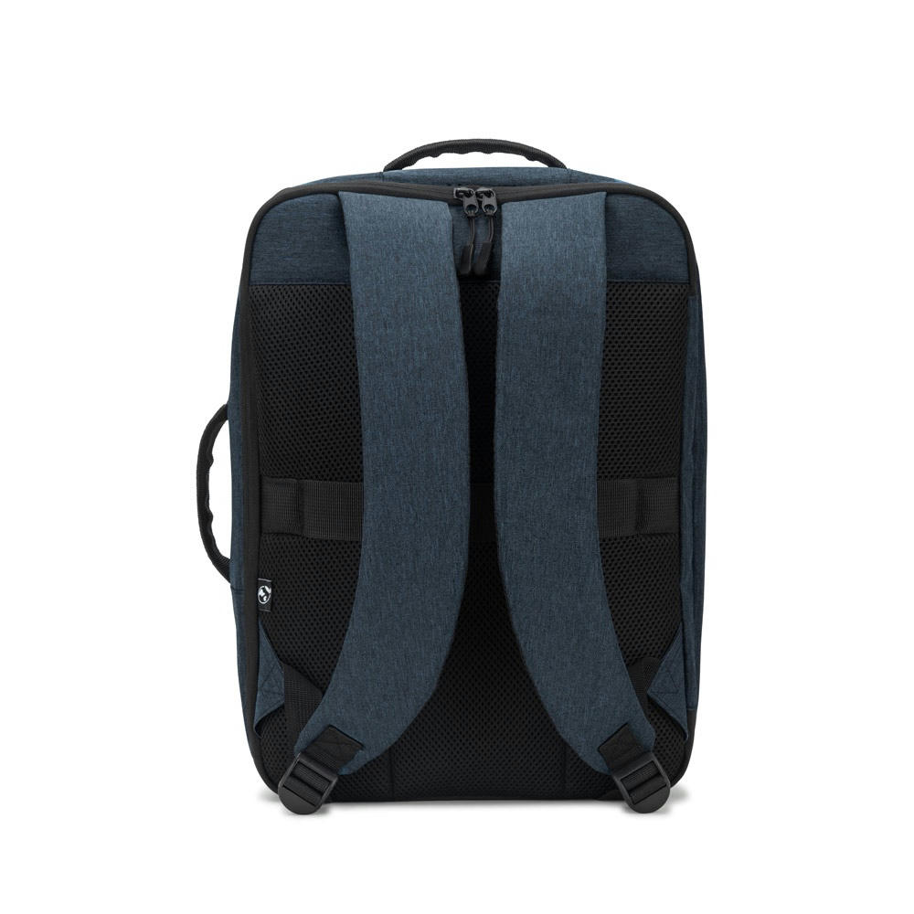NIAMEY. Tasche aus hochdichtem, recyceltem 300D-Polyester für Laptop 15'6" Werbeartikel
