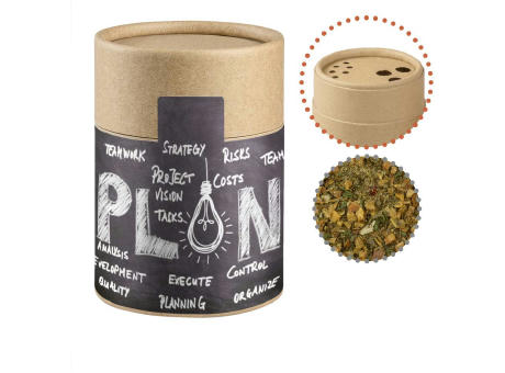 Product image Gewürzmischung Rühreigewürz, ca. 75g, Kraftpapierstreuer Midi Werbeartikel