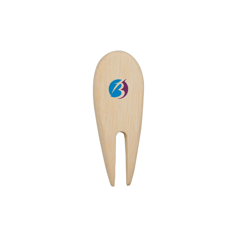 Product image Pitchgabel aus Holz Werbeartikel