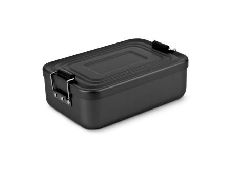 Product image ROMINOX® Lunchbox // Quadra Schwarz matt Werbeartikel