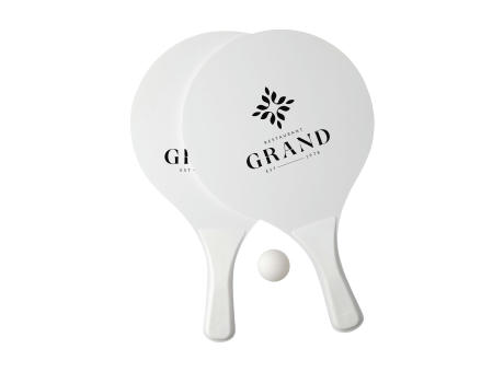 BeachTennis Strandspiel Werbeartikel