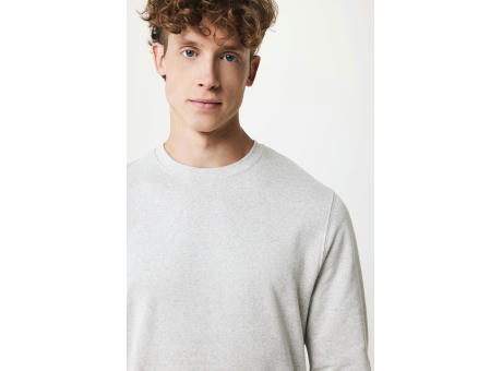 IQONIQ Denali ungefärbt. Rundhals-Sweater aus recycelter BW bedrucken