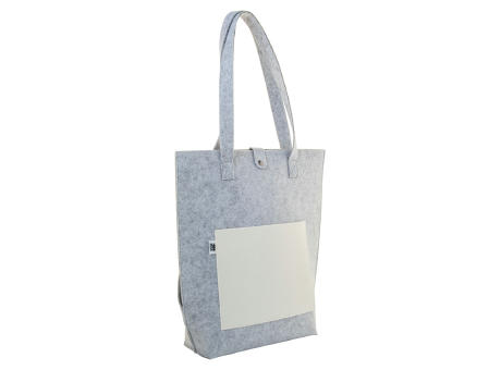 individuelle RPET Schultertasche CreaFelt Toteback bedrucken