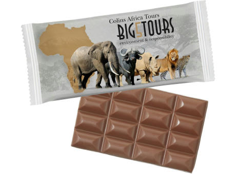 Product image SUPER-MAXI-Schokoladentafel im Papierflowpack Werbeartikel