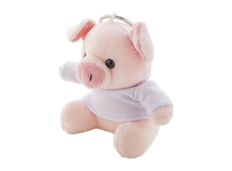 Plüschschwein-Schlüsselanhänger PigFob bedrucken