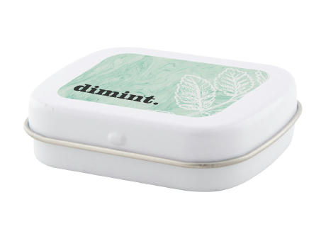 Minzdose Flickies Werbeartikel