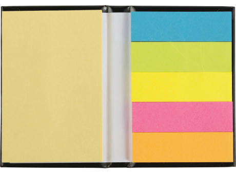 Notizbuch mit Haftnotizen Belinda Werbeartikel