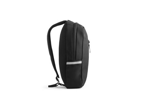 Product image DELFOS. Rucksack mit einem Schultergurt aus 300D recyceltem Polyester und 600D recyceltem Polyester, mit 210D-Futter aus recyceltem Polyester bedrucken