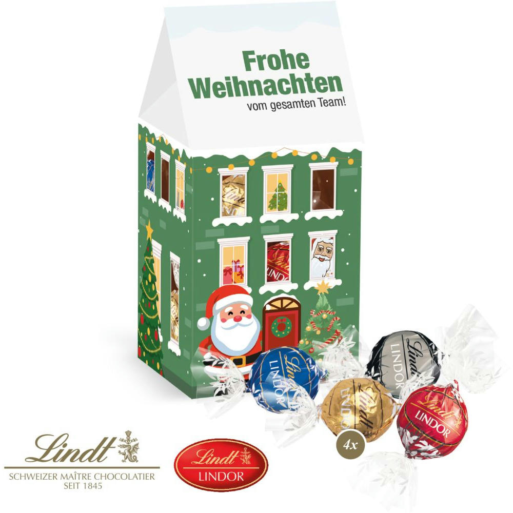 Product image Lindt Weihnachtshaus "Wintertraum" Werbeartikel