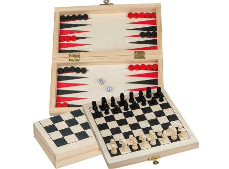 Product image Backgammon - Schach -Dame Spiel Werbeartikel