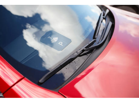 Parkscheibe ScraPark Werbeartikel