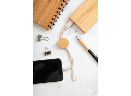 Ladekabel-Schlüsselanhänger Mugory bedrucken