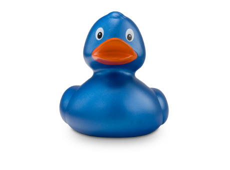 Werbeente Bianca Blauglanz, ca. 8 cm Werbeartikel