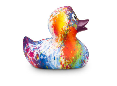Werbeente Robin Rainbow, ca. 8 cm Werbeartikel