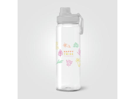 Product image Alaska Sportflasche mit Tragegriff aus rPET - 800 ml Werbeartikel