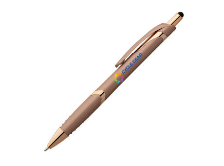 Joplin Softy Roségold Kugelschreiber - m/Stylus bedrucken