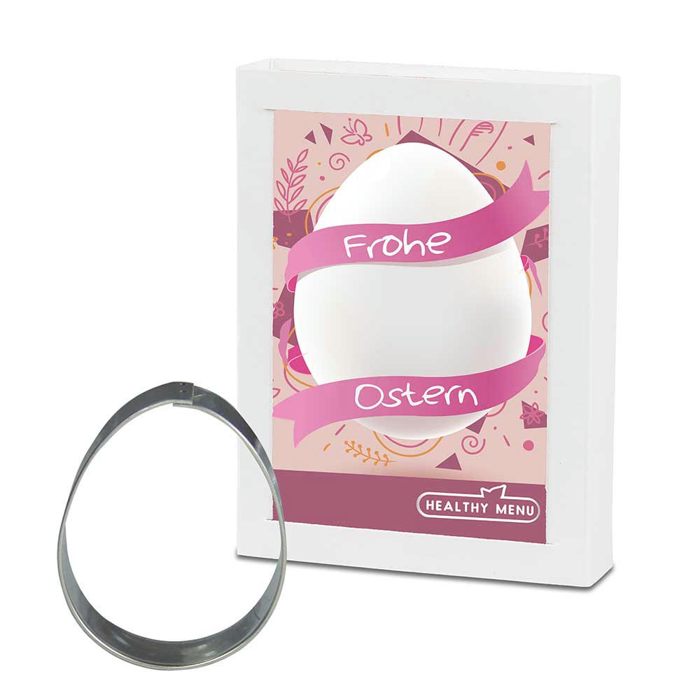 Product image Backförmchen in Slide-Box - Ostern - Ei Werbeartikel