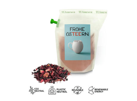 Geschenkartikel / Präsentartikel: Oster-Tee, Tasty Berry - Brüh(t)en Werbeartikel