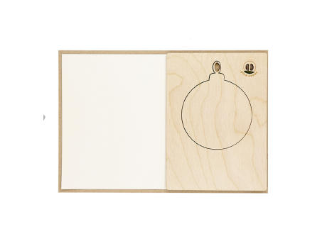 Product image Ornament Weihnachtskarte Astrox Werbeartikel