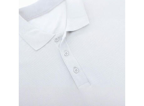 Erwachsene Weiß Polo-Shirt Chaplin Werbeartikel