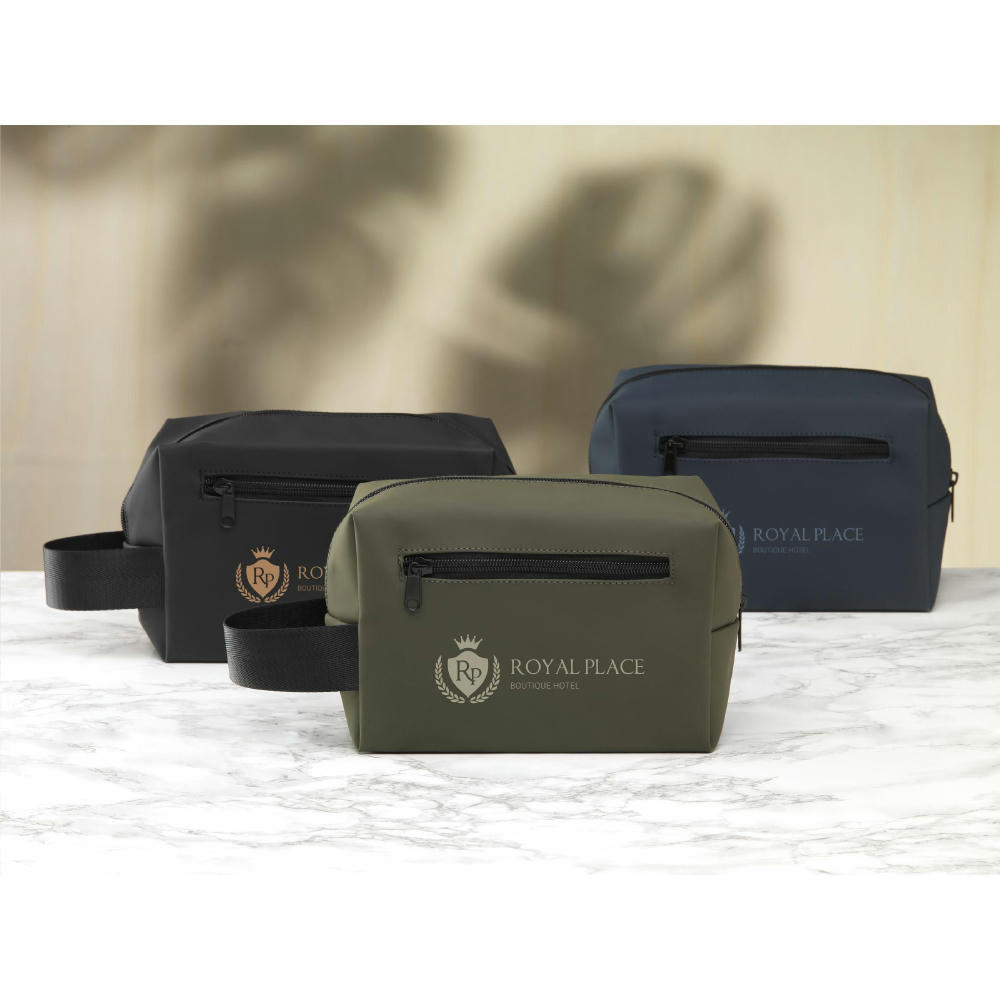 Lennon RCS Recycled Toiletry Bag Werbeartikel